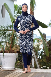 Maresiva Burkini Swimsuit-8041  Voile